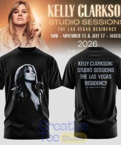 Kelly Clarkson Studio Sessions The Las Vegas Residency 2026 Special Tee