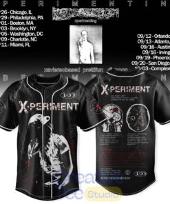 Ken Carson Xperimenting Tour Baseball Jersey Ken Carson Xperimenting Tour Baseball Jersey