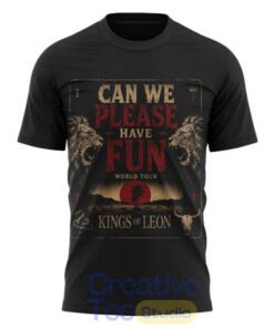 Kings of Leon “Can We Please Have Fun” 2026 Tour Thomond Park Stadium, Limerick, Ireland Shirt