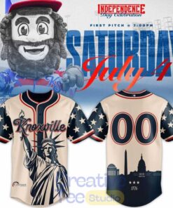 Knoxville Smokies Independence Day 2026 Baseball Jersey