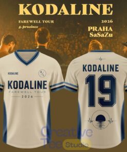 Kodaline Farewell Tour 2026 19 Years Anniversary Edition Football Jersey