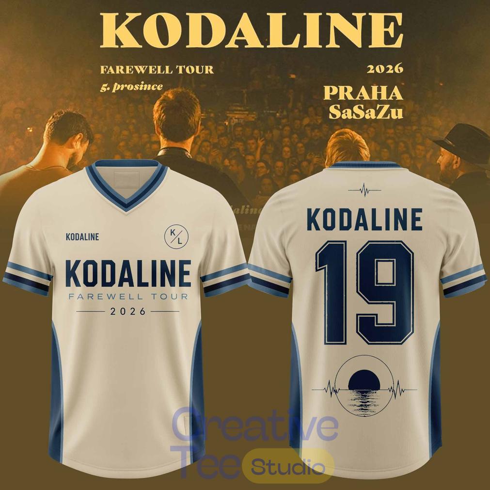 Kodaline Farewell Tour 2026 19 Years Anniversary Edition Football Jersey Kodaline Farewell Tour 2026 19 Years Anniversary Edition Football Jersey