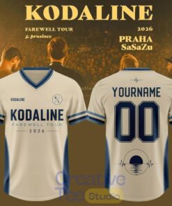 Kodaline Farewell Tour 2026 Custom 19 Years Anniversary Football Jersey