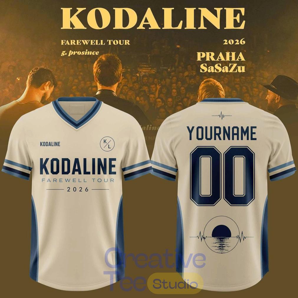 Kodaline Farewell Tour 2026 Custom 19 Years Anniversary Football Jersey Kodaline Farewell Tour 2026 Custom 19 Years Anniversary Football Jersey