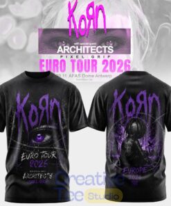 Korn Euro Tour 2026 Special Tee Hoodie Korn Euro Tour 2026 Special Tee Hoodie