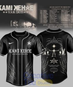 Kure The World Tour Baseball Jersey Kure The World Tour Baseball Jersey