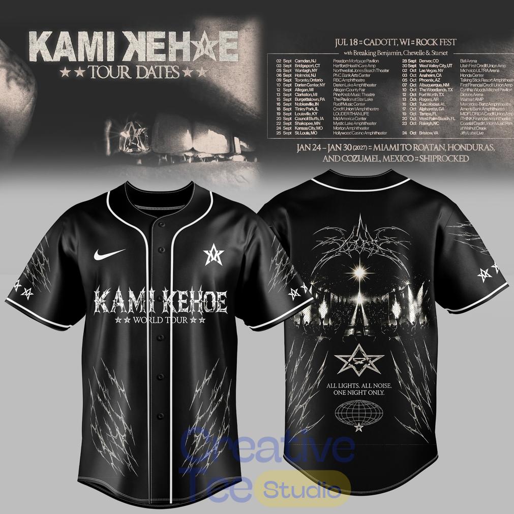 Kure The World Tour Baseball Jersey Kure The World Tour Baseball Jersey
