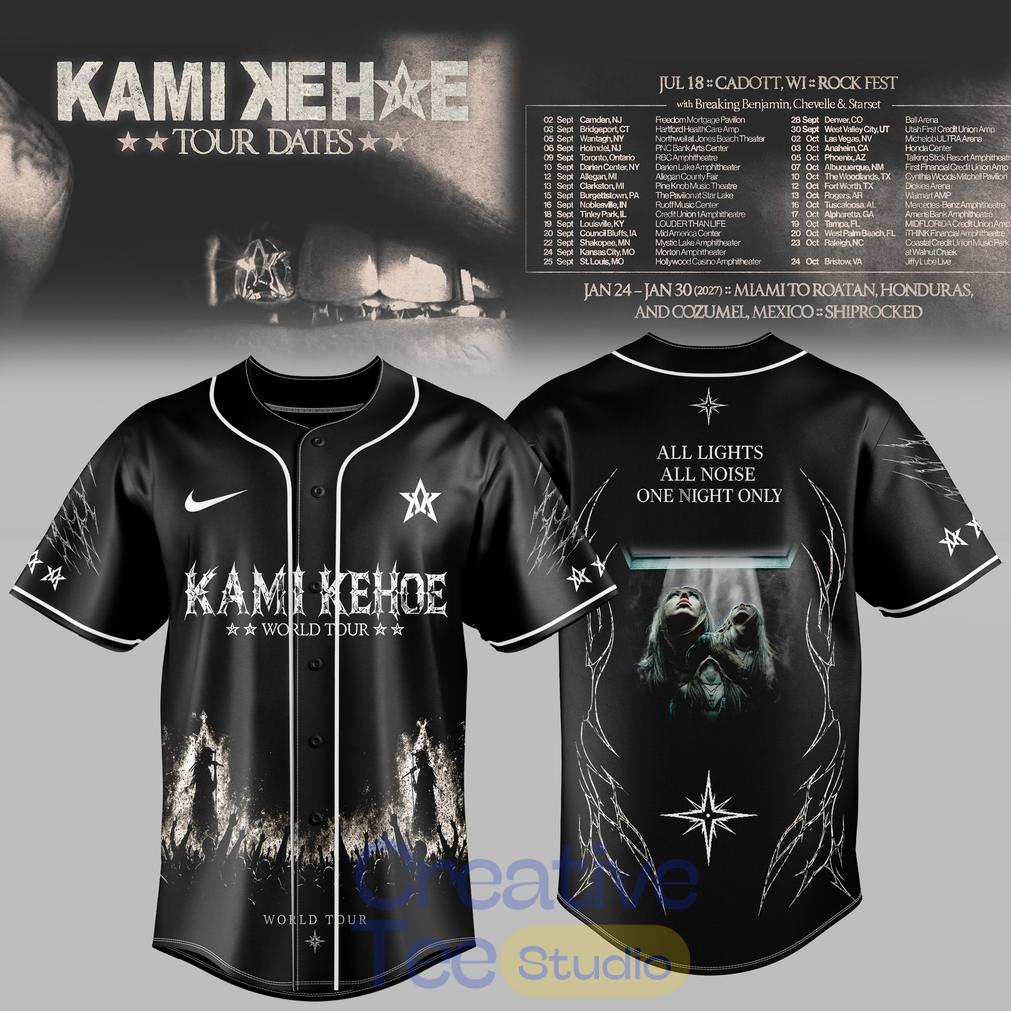 Kure The World Tour Baseball Jersey Kure The World Tour Baseball Jersey
