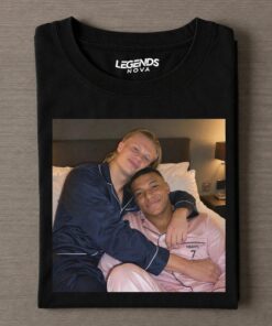 Kylian Mbappé & Erling Haaland Sleeping Tee