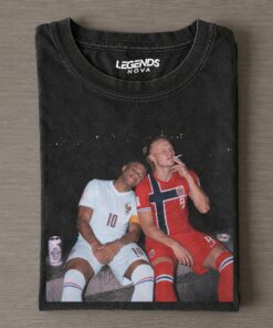Kylian Mbappé & Erling Haaland World Cup 2026 Smoke Tee