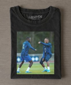 Kylian Mbappé & Ousmane Dembélé France Shirt