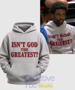 Kyrie Irving At The Mavericks-Lakers Summer League Game Isn’t God The Greatest Hoodie