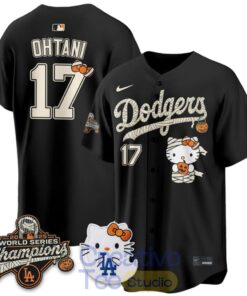 LA Dodgers x Hello Kity Halloween 2026 Custom Jersey