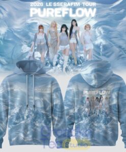 LE SSERAFIM “PUREFLOW” Tour 2026 Edition Signature Hoodie
