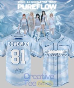 LE SSERAFIM “PUREFLOW” Tour 2026 Limited Signature Jersey