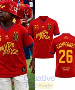 Lamine Keyne Yamal Bando Boyz Spain Campeones Champions 2026 Jersey