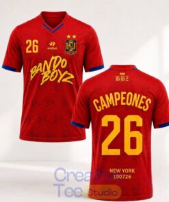 Lamine Keyne Yamal Bando Boyz Spain Campeones Champions 2026 Jersey