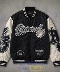 Lamine Yamal BoohooMAN PU Teddy Badge Bomber Jacket