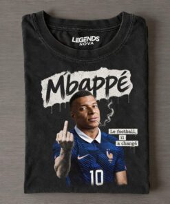 “Le football, il a changé” Kylian Mbappé 2026 Vintage Tee