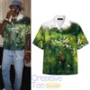 Mewtwo Trippy Pattern Short Sleeve Button Up Hawaiian Shirt Mewtwo Trippy Pattern Short Sleeve Button Up Hawaiian Shirt