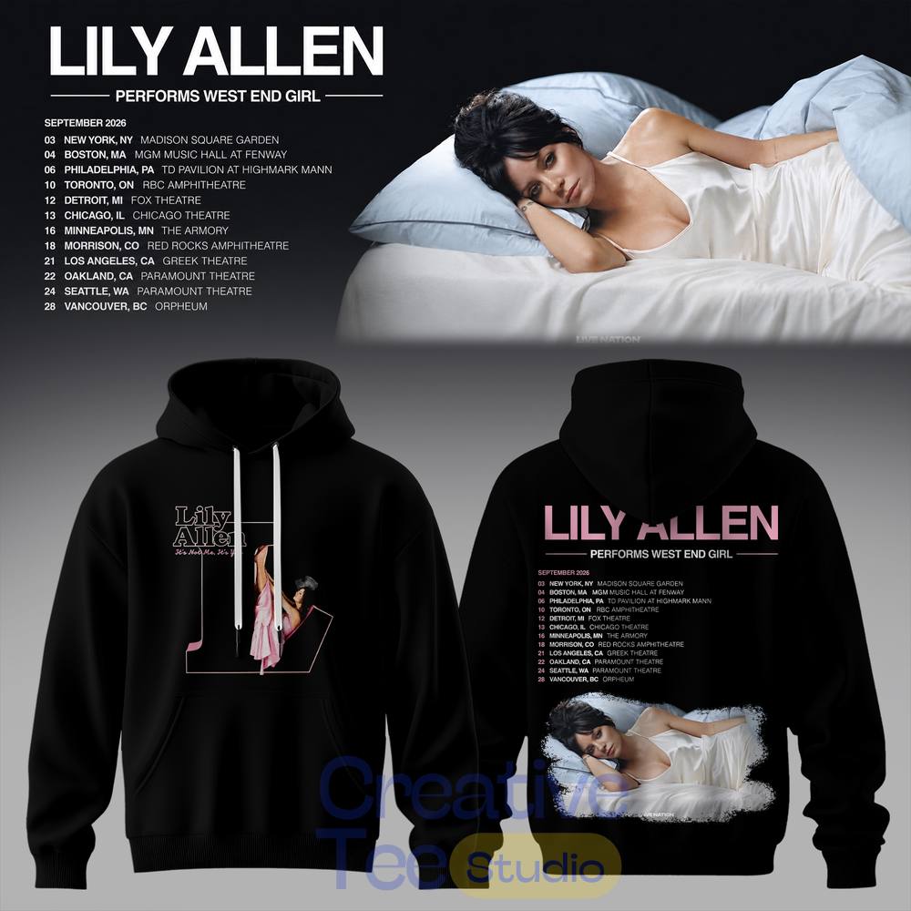 Lily Allen “West End Girl” Special Tee Hoodie Lily Allen “West End Girl” Special Tee Hoodie