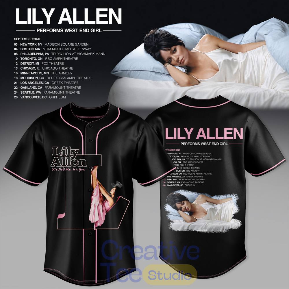 Lily Allen “West End Girl” Special Jersey Lily Allen “West End Girl” Special Jersey