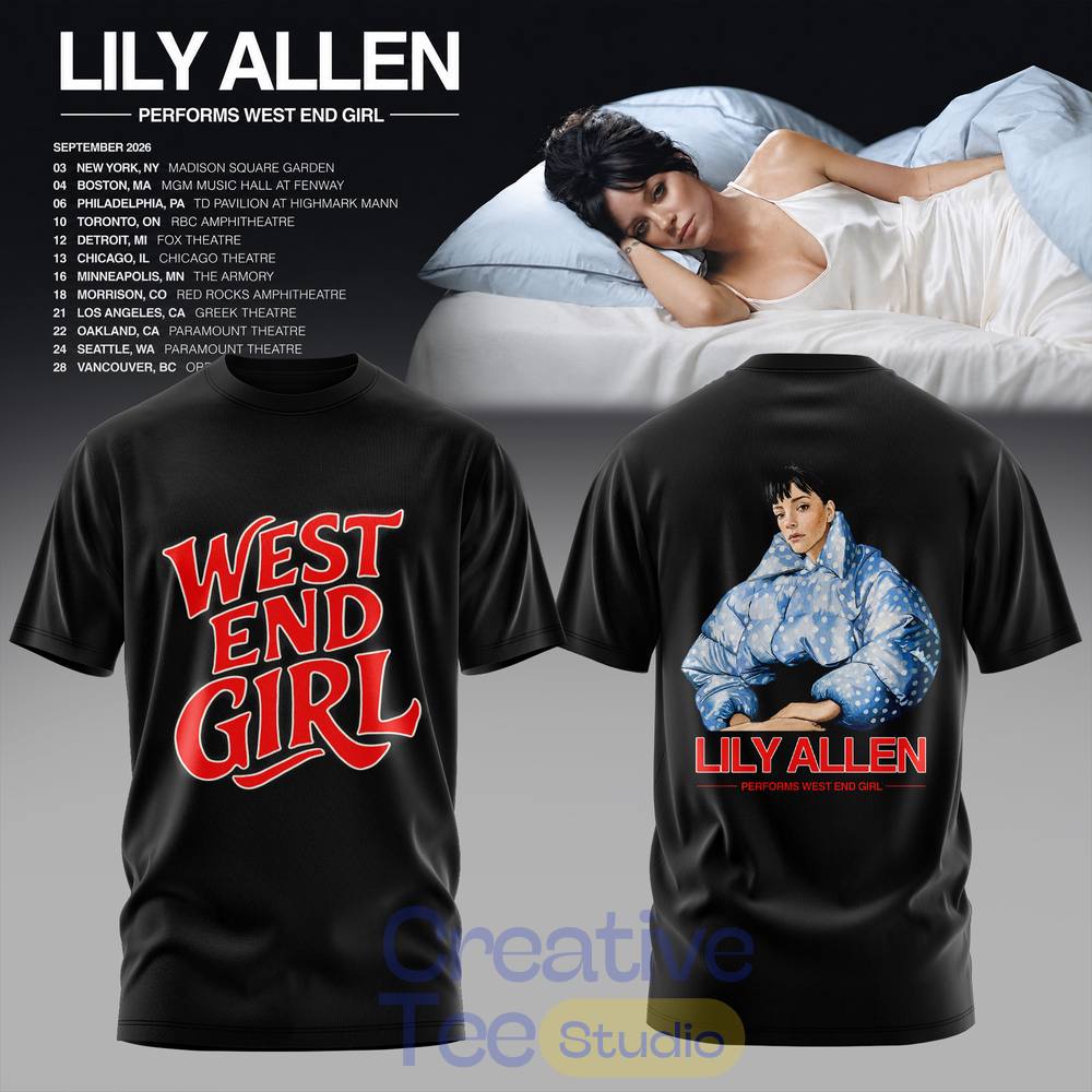 Lily Allen “West End Girl” Special Tee Hoodie Lily Allen “West End Girl” Special Tee Hoodie