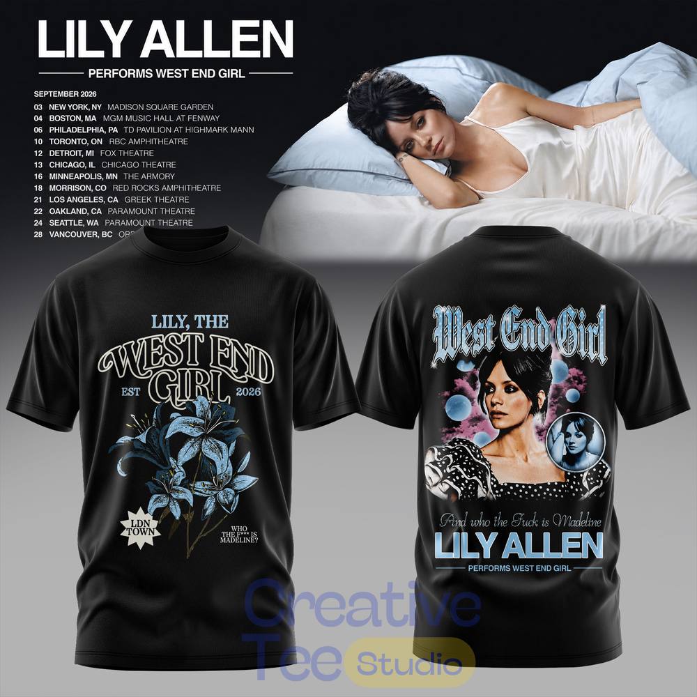Lily Allen “West End Girl” Special Tee Hoodie Lily Allen “West End Girl” Special Tee Hoodie