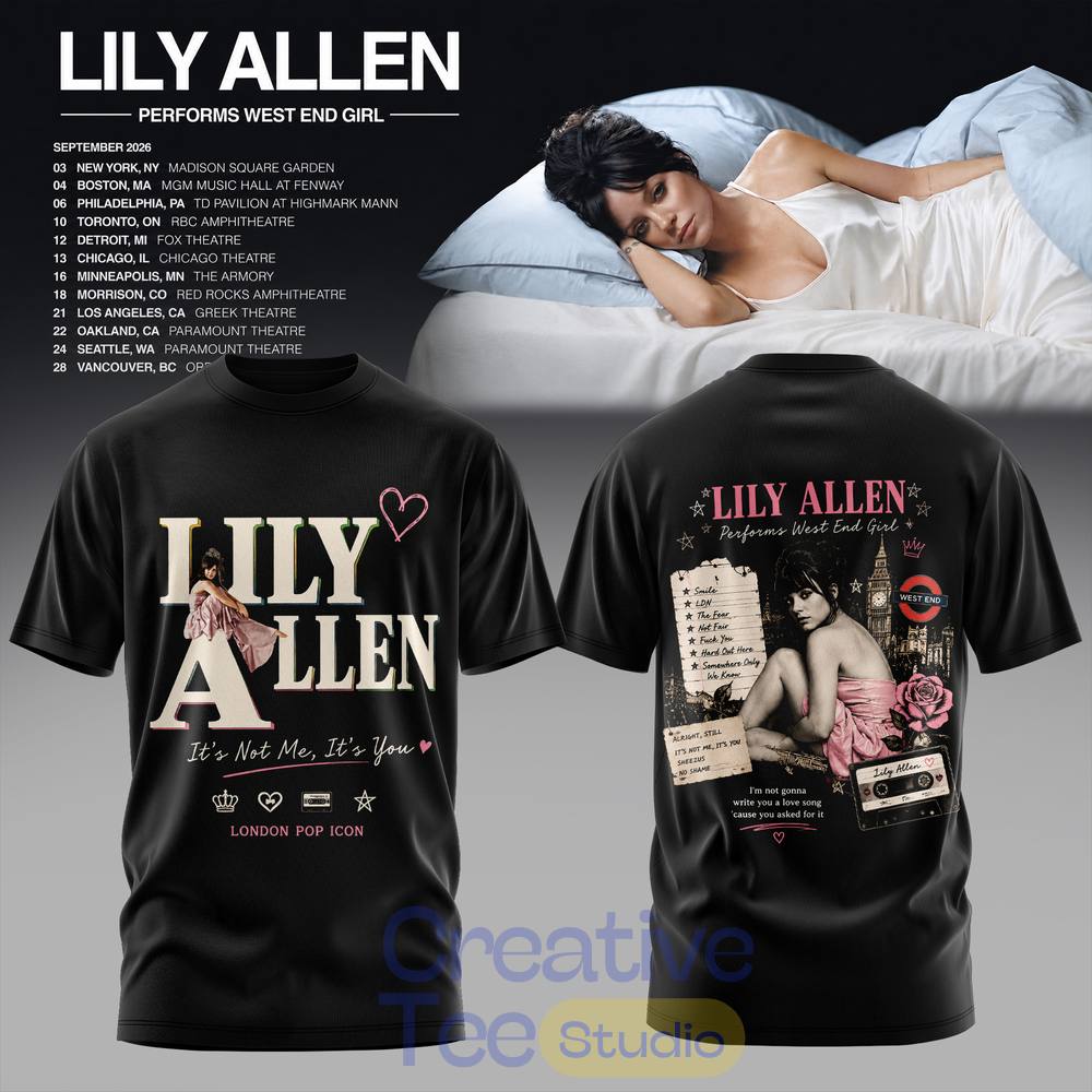 Lily Allen “West End Girl” Special Tee Hoodie Lily Allen “West End Girl” Special Tee Hoodie