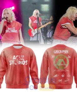Linkin Park From Zero World Tour in Belgium Sweatshirt