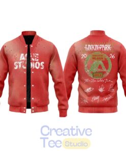Linkin Park From Zero World Tour to Festivalpark Special Version Baseball Jacket