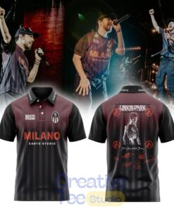 Linkin Park World Tour Concert In Madrid Edition Polo Shirt