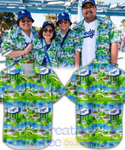 Los Angeles Dodgers Hawaiian Shirt Los Angeles Dodgers Hawaiian Shirt