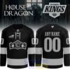Los Angeles Kings House of the Dragon The Rightful Queen Black Edition Jersey