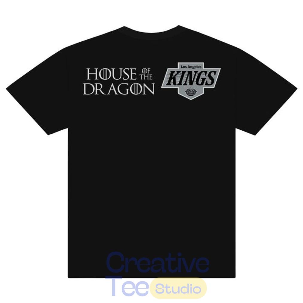 Los Angeles Kings House of the Dragon The Rightful Queen Black Edition Tee Los Angeles Kings House of the Dragon The Rightful Queen Black Edition Tee