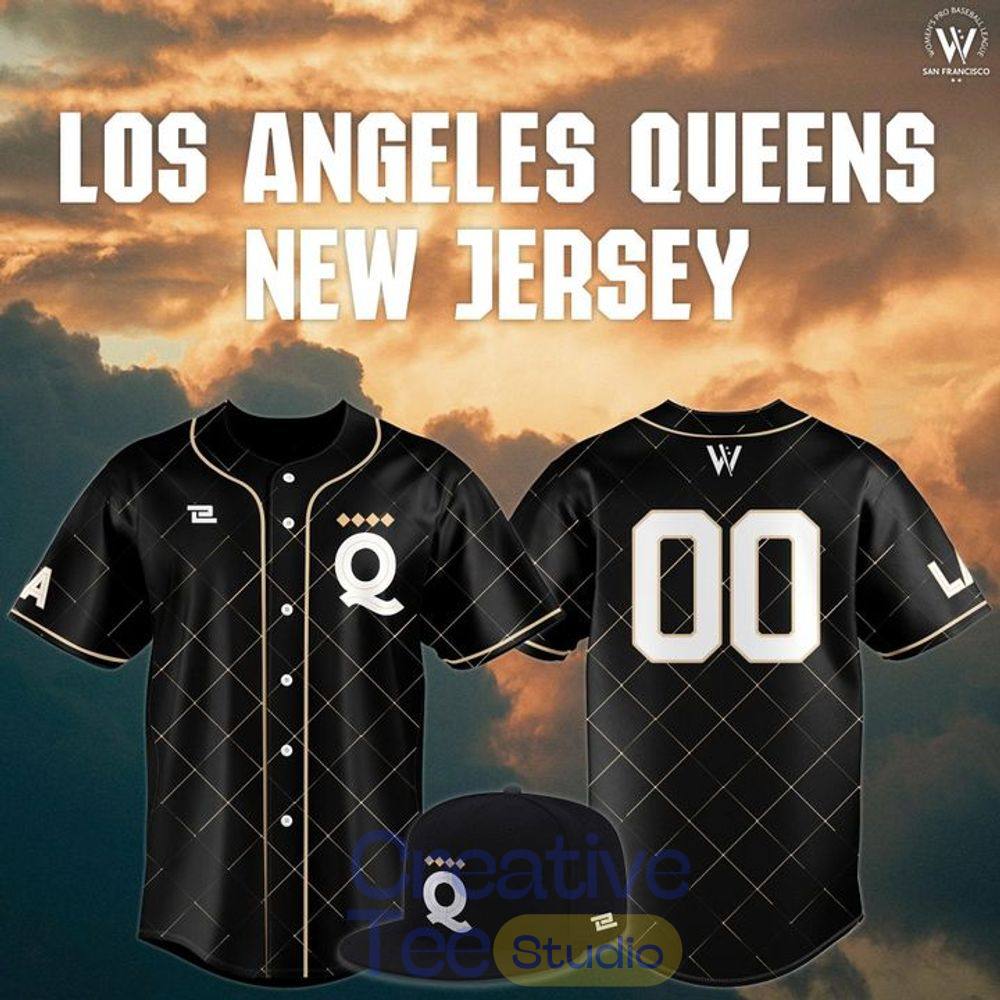 Los Angeles Queens WPBL Inspired by Lizzie Murphy 2026 Baseball Jersey Los Angeles Queens WPBL Inspired by Lizzie Murphy 2026 Baseball Jersey