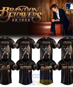 Baseball All Teams x Brandon Flowers On Tour 2026 Limited Signature Edition Jersey