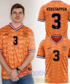 Max Verstappen x Netherlands Football Special 2026 Jersey Shirt
