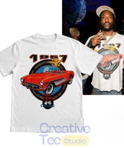 Meek Mill At The Fanatics Fest NYC 1990s 50s Classic Car T-Shirt