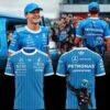Mercedes-AMG PETRONAS F1 Team: Confidently striding alongside George Russell. Shirt
