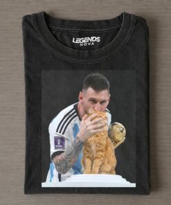 Messi 2026 Kissing Meow Tee