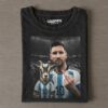 Messi Holding GOAT Tee