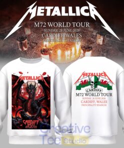 Metallica 2026 M72 World Tour London, England Special T-Shirt