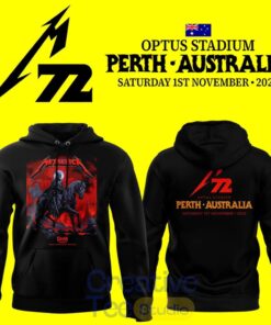 Metallica 2026 M72 World Tour Cardiff, Wales New Version Hoodie