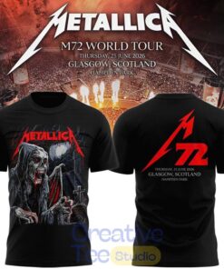 Metallica M72 Perth Tee Hoodie