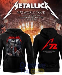 Metallica M72 Perth Tee Hoodie