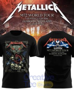 Metallica M72 World Tour Glasgow Hoodie
