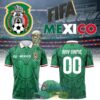 Mexico FIFA World Cup 2026 Disney Mickey Inspired Custom Soccer Jersey