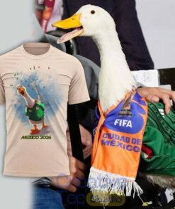 Mexico World Cup 2026 Merlin The Duck T-Shirt Mexico World Cup 2026 Merlin The Duck T-Shirt