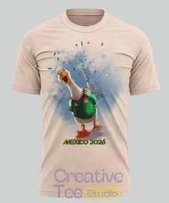 Mexico World Cup 2026 Merlin The Duck T-Shirt